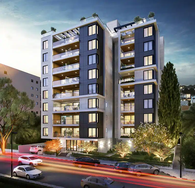 דירות למכירה בפרויקט התחדשות עירונית ברחוב אנה פרנק 12, כפר-סבא