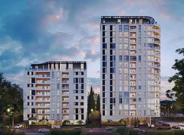 דירות למכירה בפרויקט התחדשות עירונית ברחוב בן גוריון 2-6, כפר-סבא.