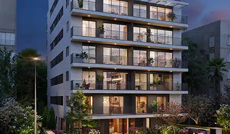 דירות חדשות למכירה בפרויקט התחדשות עירונית ברחוב שרת תל-אביב