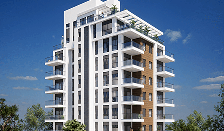 דירות חדשות למכירה ברחוב הברוש 2 נתניה