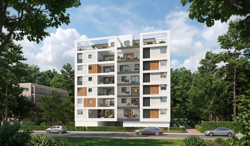 דירות למכירה בפרויקט התחדשות עירונית ברחוב בורוכוב 15-17, רעננה