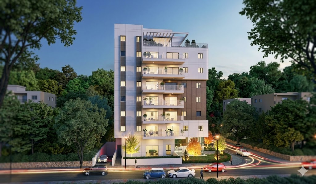 דירות למכירה בפרויקט התחדשות עירונית ברחוב אחד העם 1, הרצליה