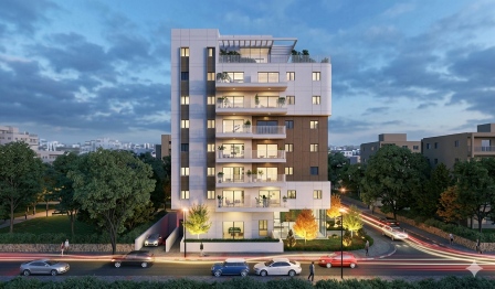 דירות למכירה בפרויקט התחדשות עירונית ברחוב אחד העם 1, הרצליה