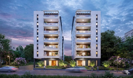 דירות למכירה בפרויקט התחדשות עירונית ברחוב יגאל אלון 17, הרצליה